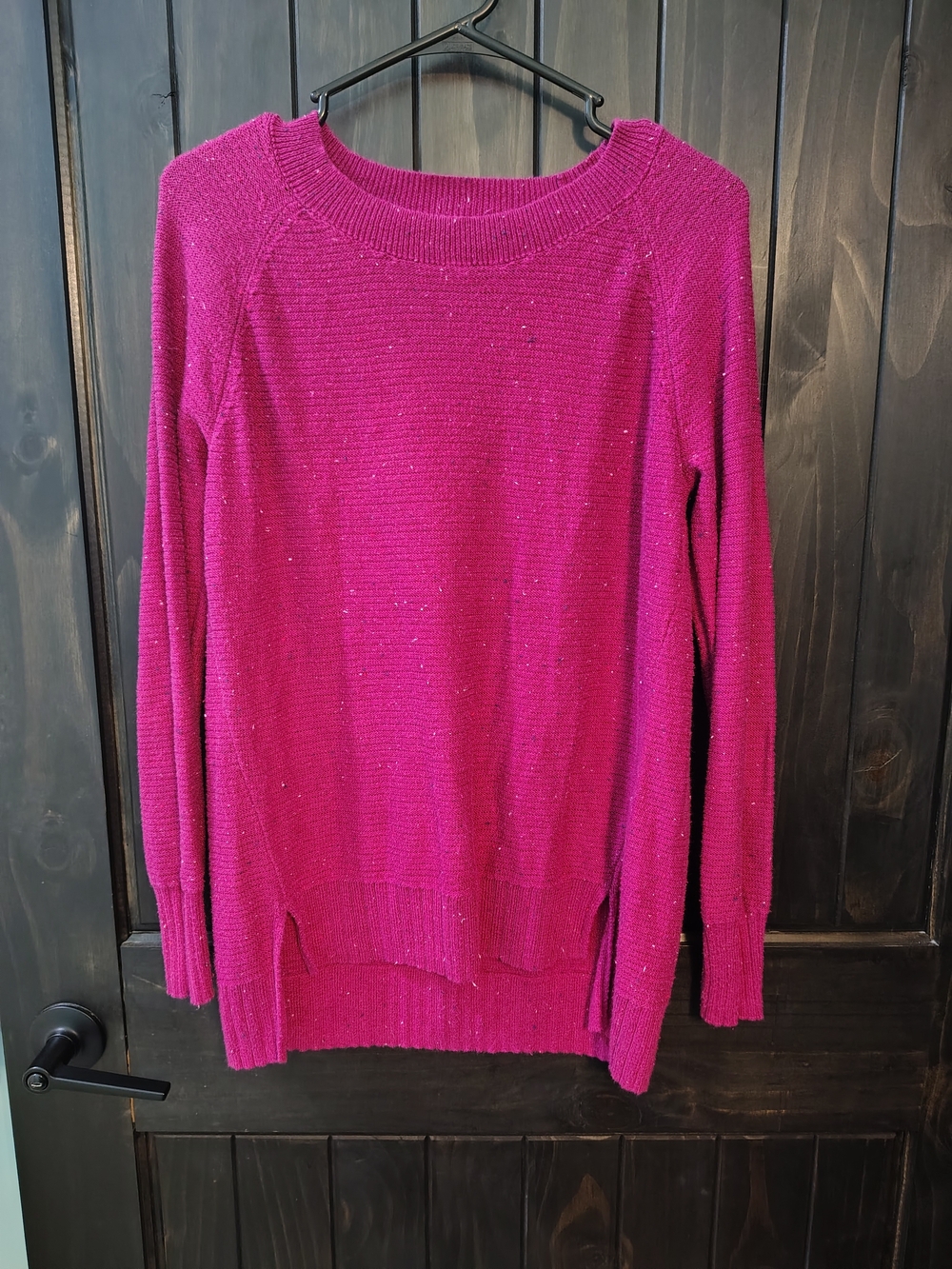 Old Navy Bright Fuchsia Crewneck Sweater